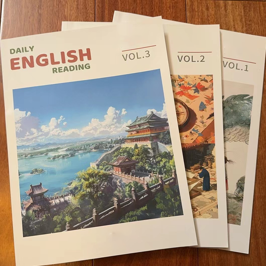 Daily English Reading book series